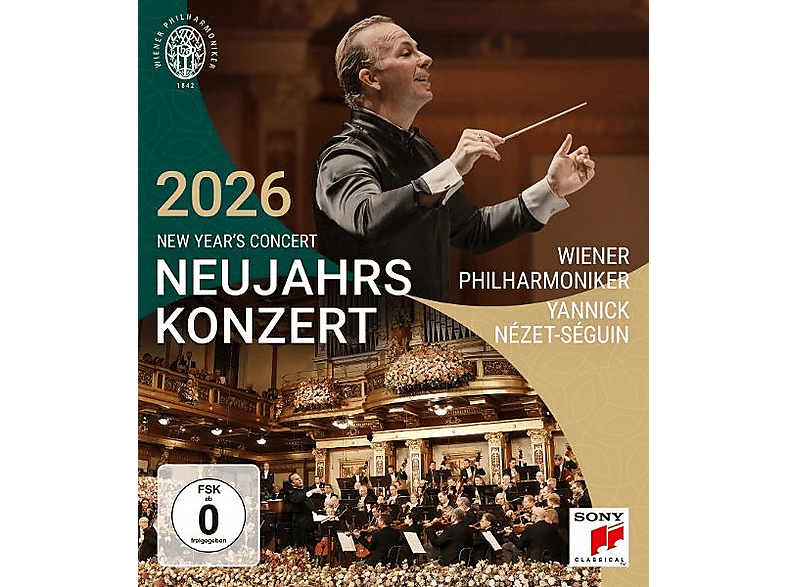 Yannick & Wiener Philharmoniker Nezet-seguin - Neujahrskonzert 2026 - (Blu-ray)