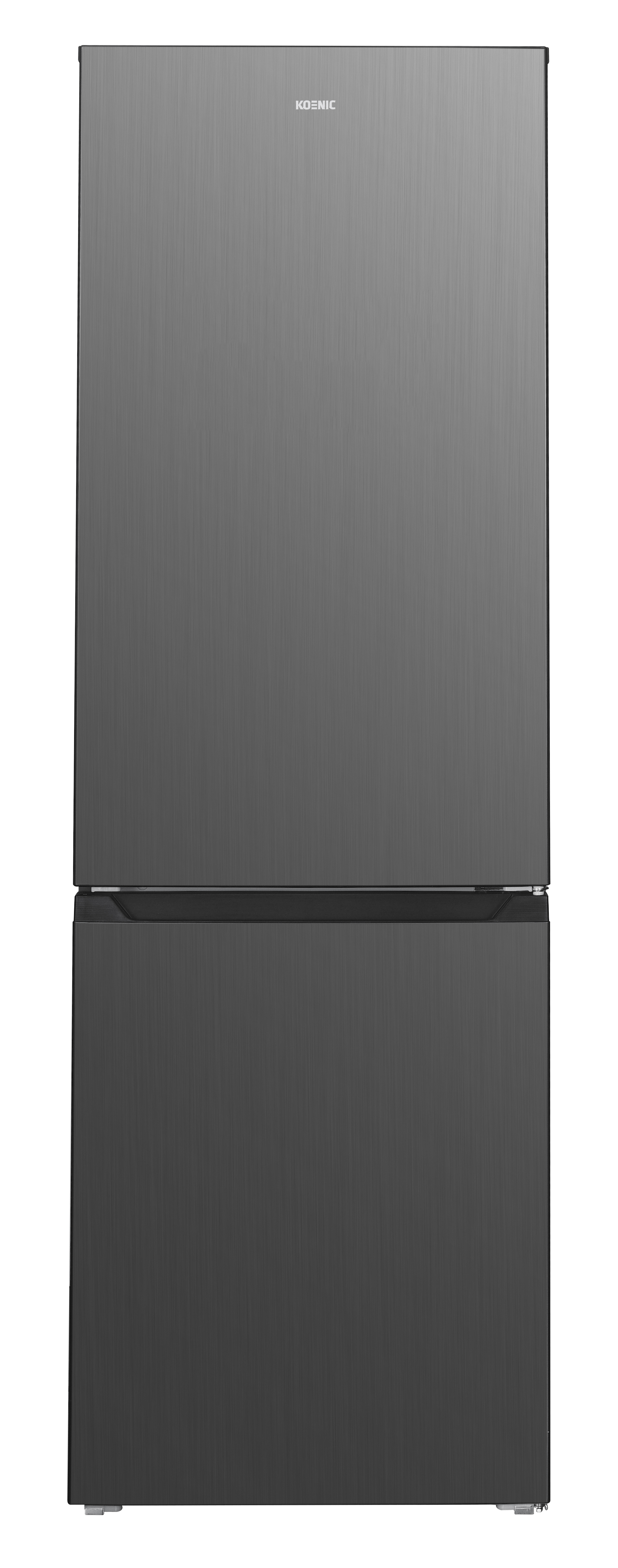KOENIC KFK 631-1 C IN - Vrijstaand koel-vriescombinatie - breedte 59.8 cm - hoogte 185.5 cm - 315 l Inox afbeelding