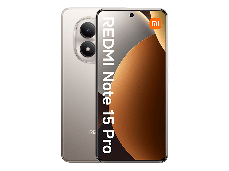 Xiaomi REDMI Note 15 Pro 8/256GB Funkcje AI 6,77" 120Hz 200Mpix Tytanowy