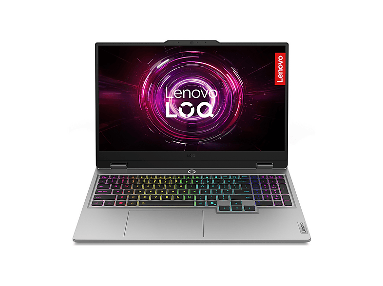 Lenovo LOQ 15 Notebook, 15,6", processore AMD Ryzen 7 250, Nvidia GeForce Rtx 5050, RAM 16 GB, 512 GB Ssd, Grey, Windows 11 Home