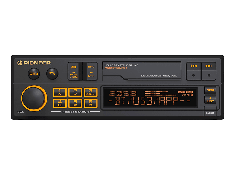 PIONEER SXT-C10PS Autoradio 1 DIN, 50 W