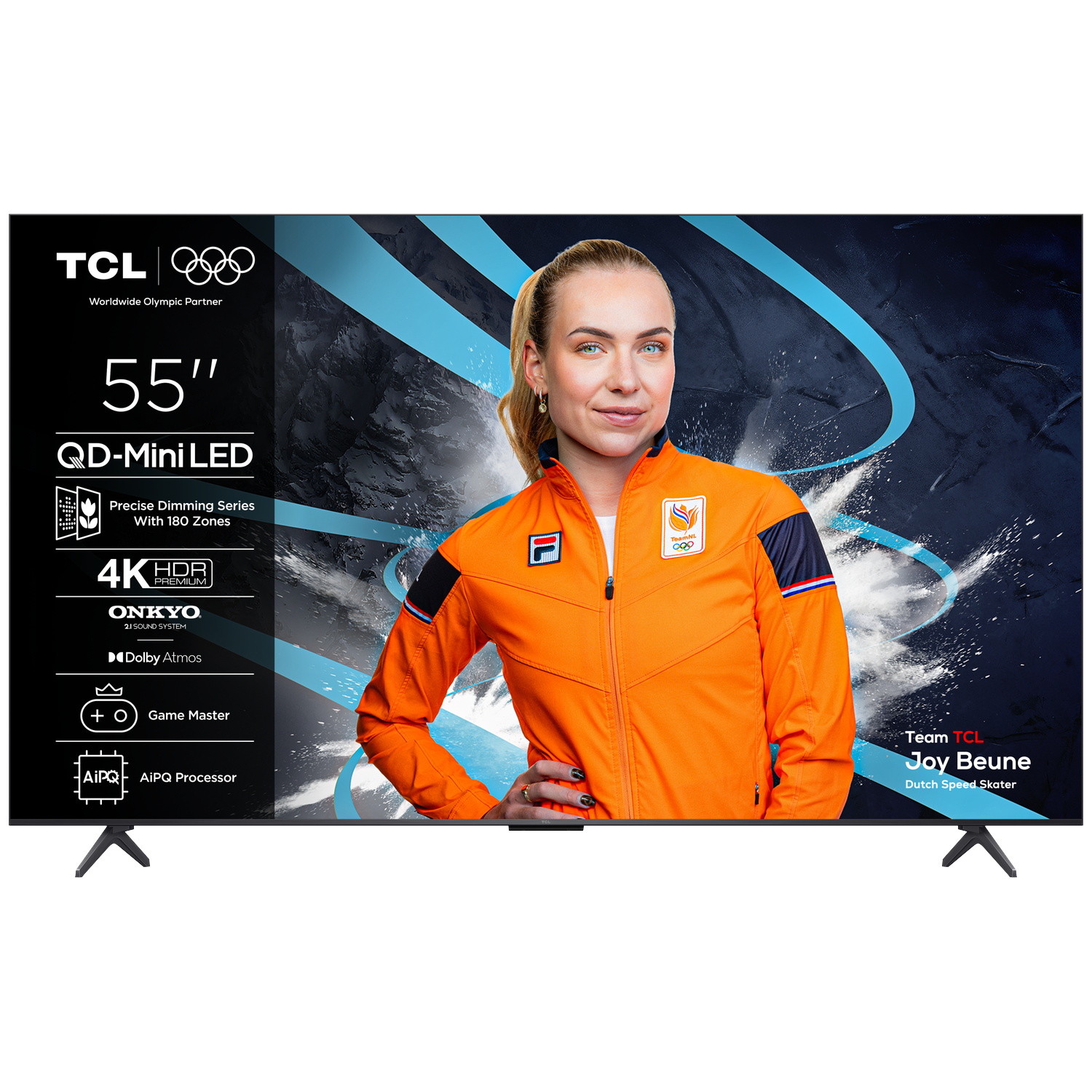 TCL 55C6KS Ultra HD 4K Mini-led-tv 55 inch 2025