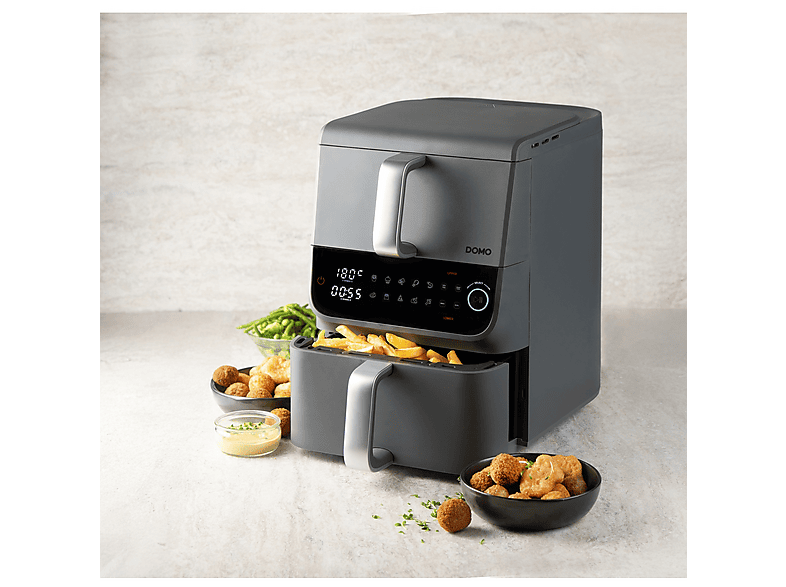 Domo DO545FR Friteuse - XL Frituurpan - 4L - Koude Zone - Kijkvenster