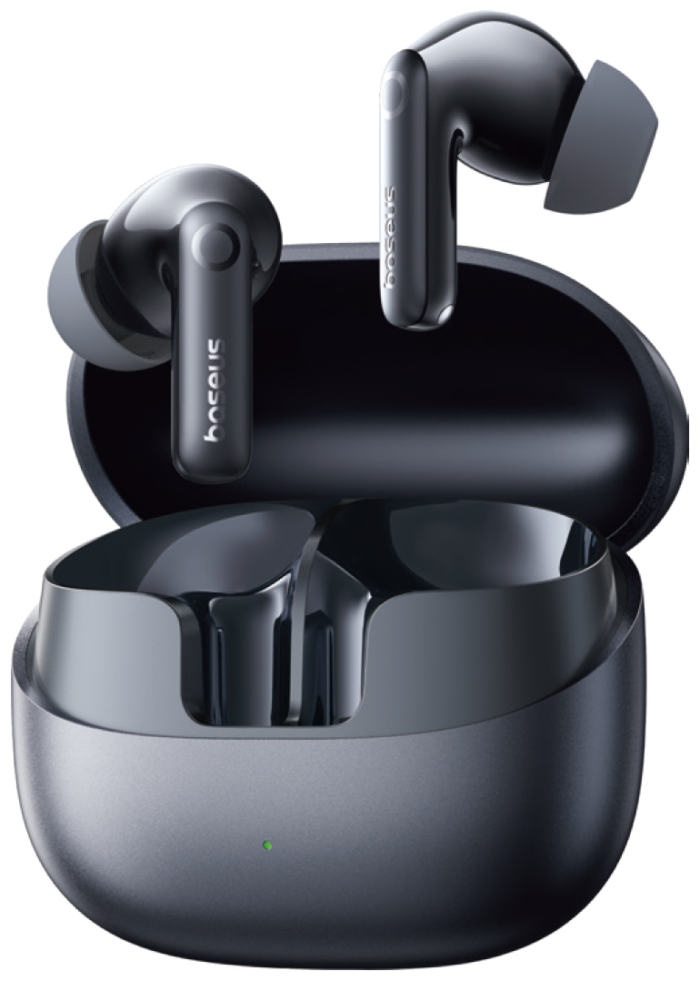 BASEUS Bass BP1 Pro TWS vezeték nélküli fülhallgató mikrofonnal, fekete (A0010504)