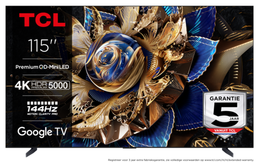 TCL 115X955 Max 115" 4K QD Mini LED TV (2024)