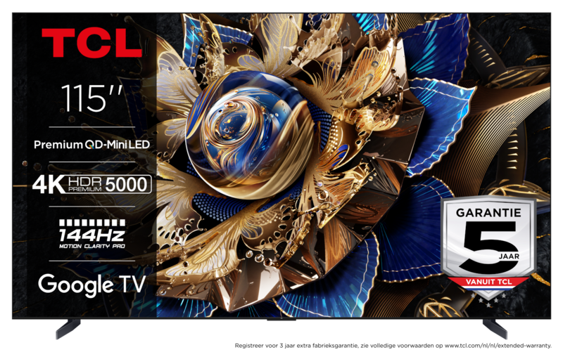 TCL 115X955 Max 115" 4K QD Mini LED TV (2024)