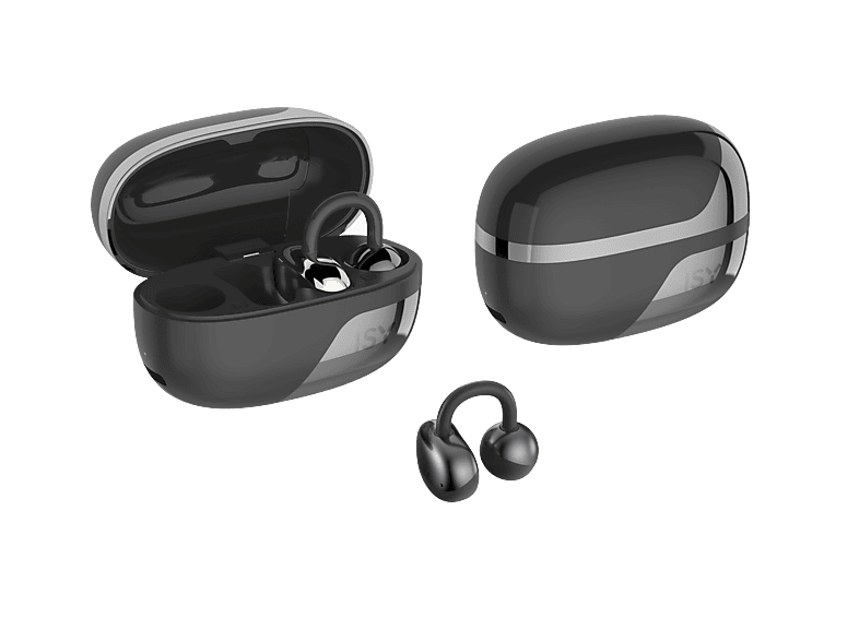 Thumbnail - ISY IOW-1000, Open-ear Kopfhörer Bluetooth Schwarz