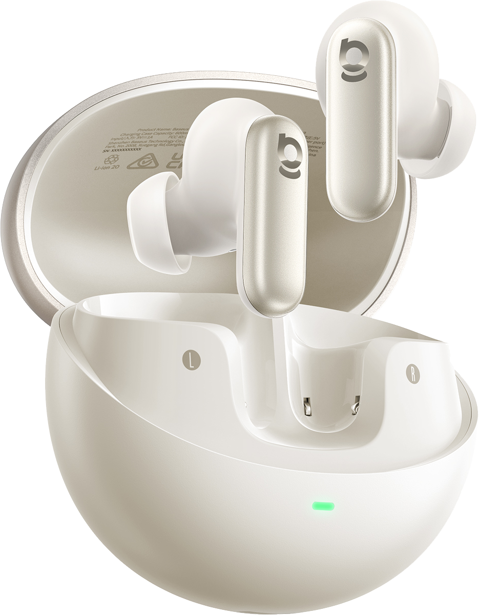 BASEUS Inspire XP1 TWS vezeték nélküli fülhallgató mikrofonnal, fehér (A0010903)