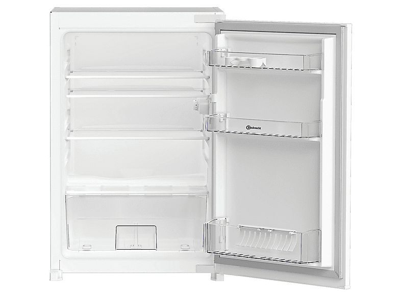 BAUKNECHT BKSI 9VF2 Einbau-Kühlschrank (126 l, E, 855 mm hoch, Weiß)