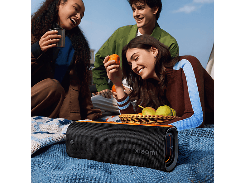 Altavoz bluetooth - Xiaomi Sound Party, 50W, 26h Autonomía, Iluminación 3D, Modo TWS, Negro/Naranja – imagen 2