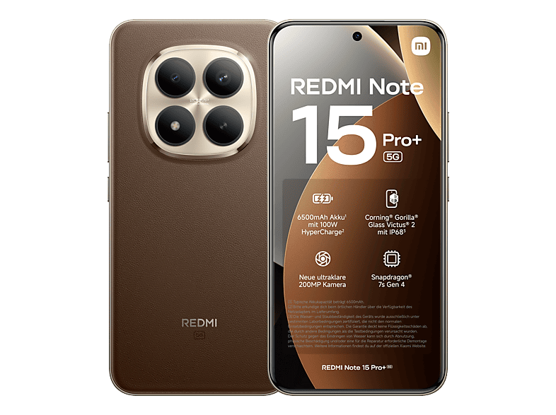 XIAOMI Redmi Note 15 Pro+ 5G 512 GB Mocha Brown Dual SIM