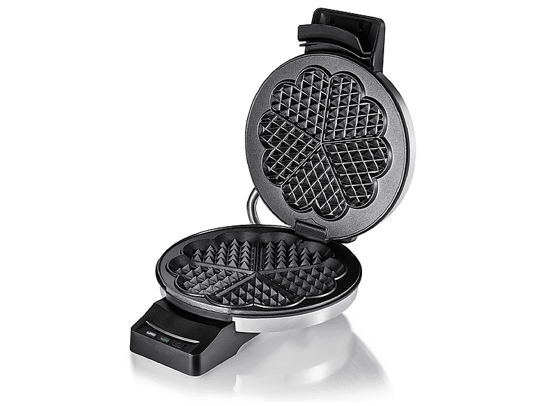 CLOER 1898 Professional Waffeleisen Edelstahl/Schwarz