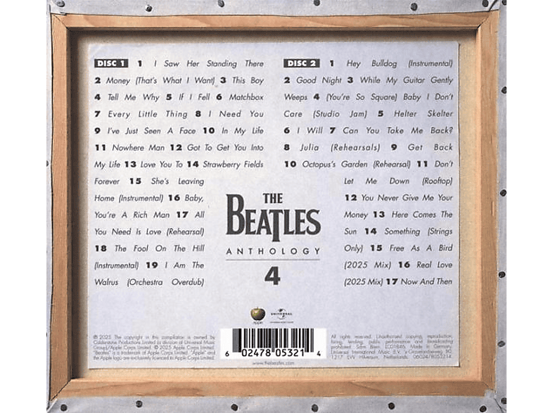 Thumbnail - The Beatles - Anthology 4 (2CD / 2025) (CD)