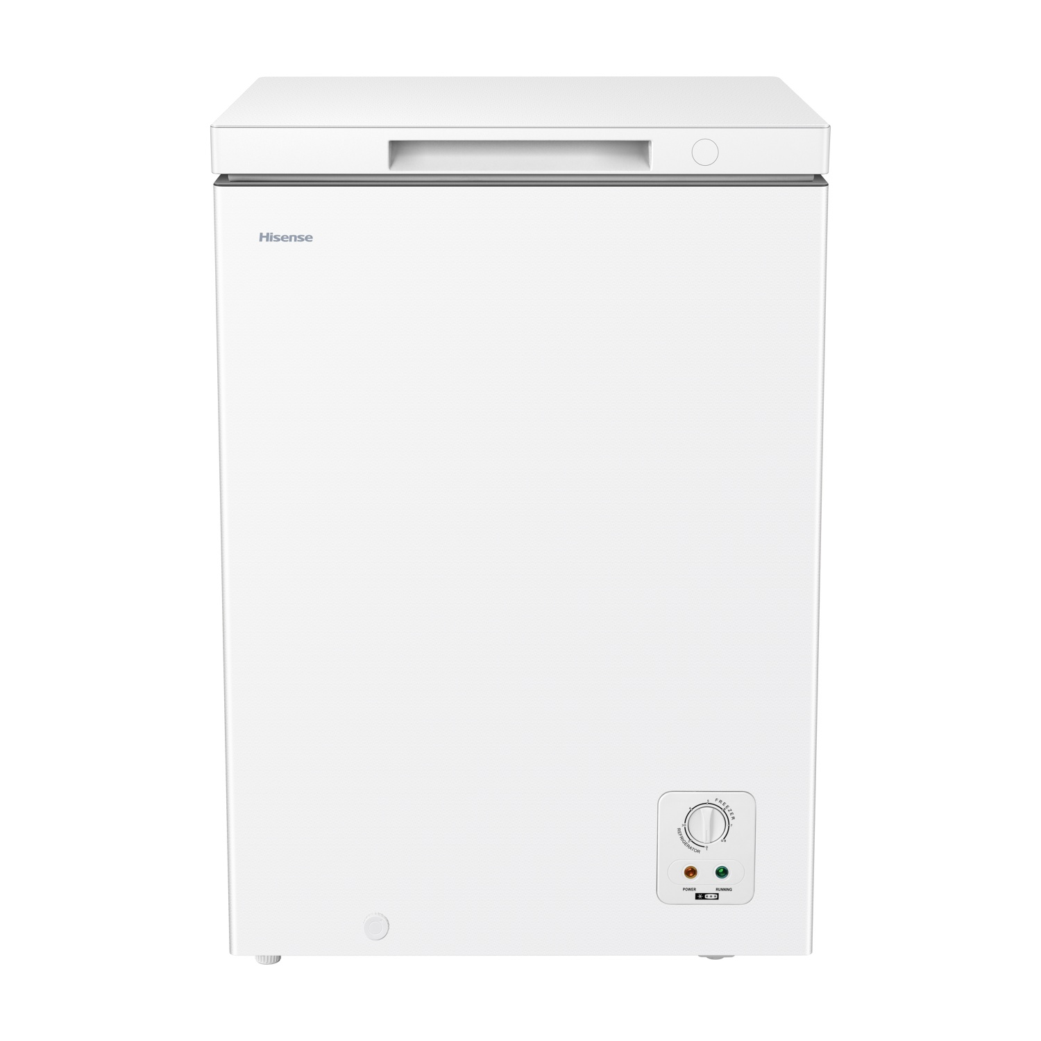 Hisense Ft100N1Bwe Congelatore pozzo, dimensioni: L 57,8 cm, A 85,8 P 44,4 Rumorosità 38 dB(A), Bianco, Classe E