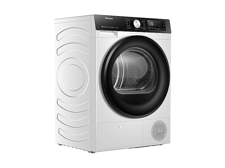 Thumbnail - HISENSE DH3S802BW3 Wärmepumpentrockner (8 kg, weiß)
