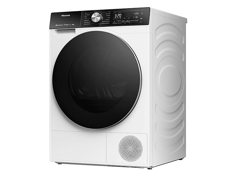 HISENSE DH5S102BW Wärmepumpentrockner (10 kg, Weiß)