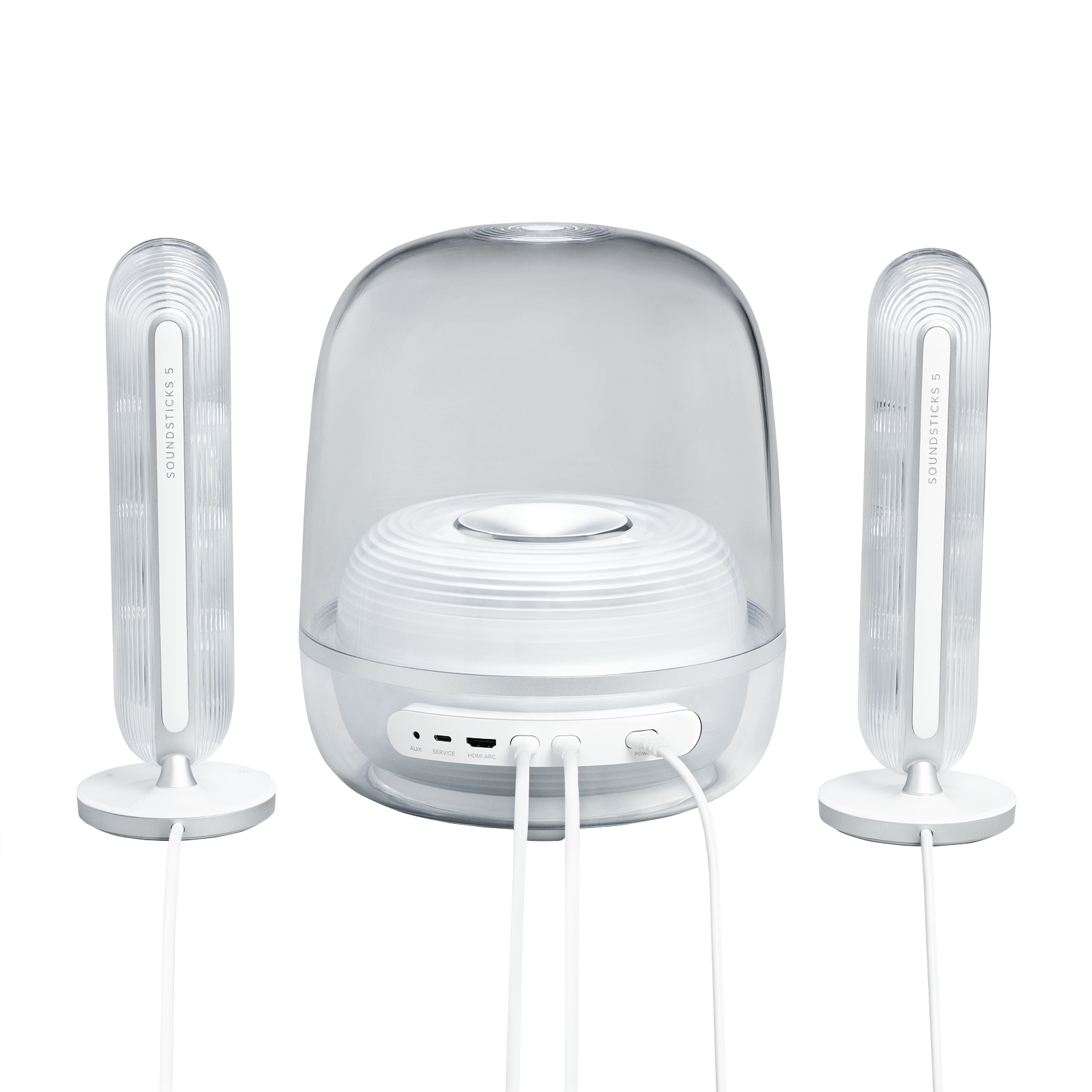 HARMAN KARDON Soundsticks 5 Bluetooth Hoparlör Beyaz Fiyat