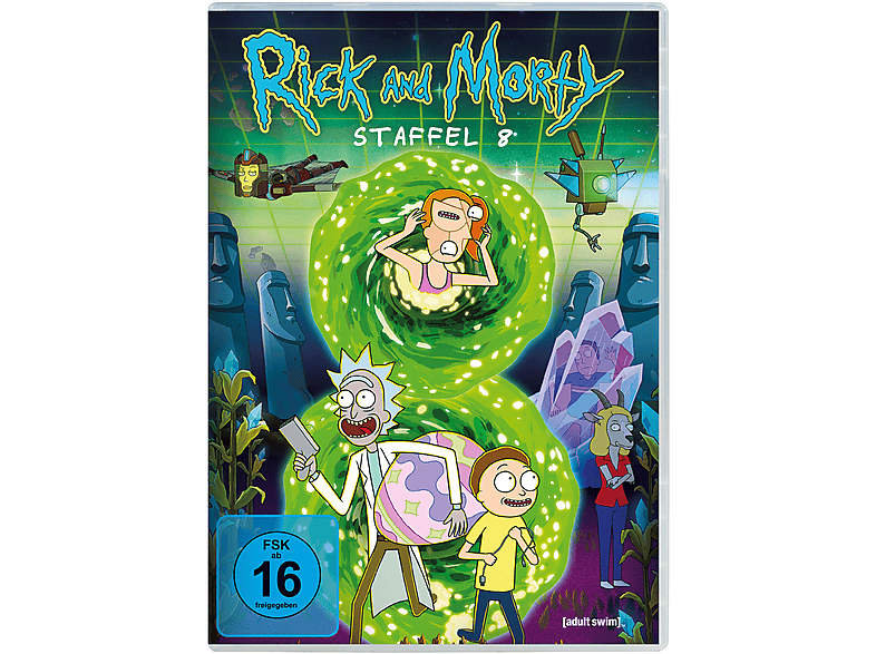 Rick and Morty: Die komplette 8. Staffel [DVD]