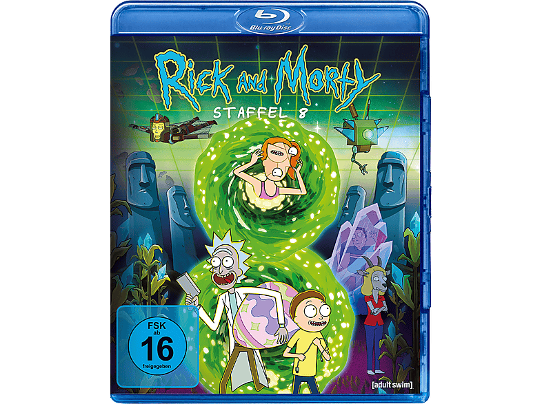 Rick and Morty: Die komplette 8. Staffel [Blu-ray]