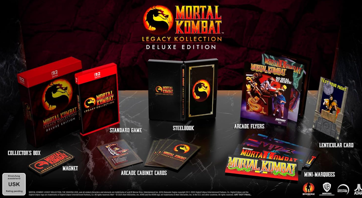 Mortal Kombat Legacy Kollection Deluxe Edition | [Nintendo Switch