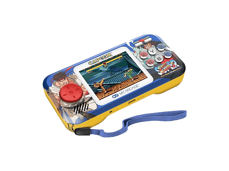 Consola retro portátil – My Arcade Pocket Player Pro Street Fighter II + Travel Case