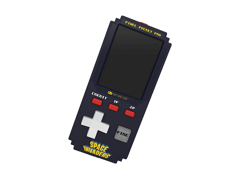 Consola retro portátil - My Arcade Pixel Pocket Pro Space Invaders, Llavero