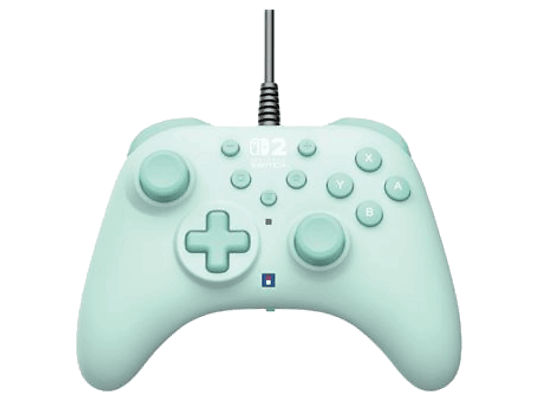 Mando Nintendo Switch - Hori Horipad Turbo, 2, Cable, Menta