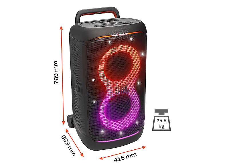 JBL PartyBox 520; Party Lautsprecher — Foto 5 von 5