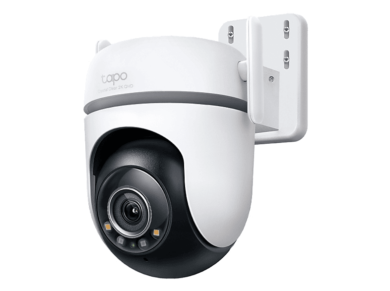 Cámara de vigilancia IP - TP-Link TC42, 2K QHD, Exterior, Rotatoria, Detección Inteligente IA Gratuita, Visión Nocturna a Color