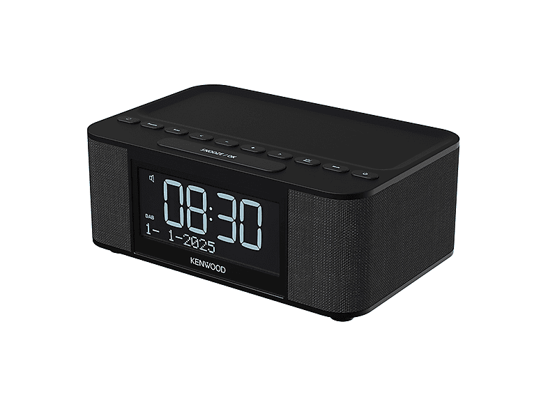 Kenwood CR-ST55DAB Radiowecker mit Bluetooth®, DAB+ und ASA-Warnfunktion, Schwarz; DAB+ Radio — Foto 2 von 3