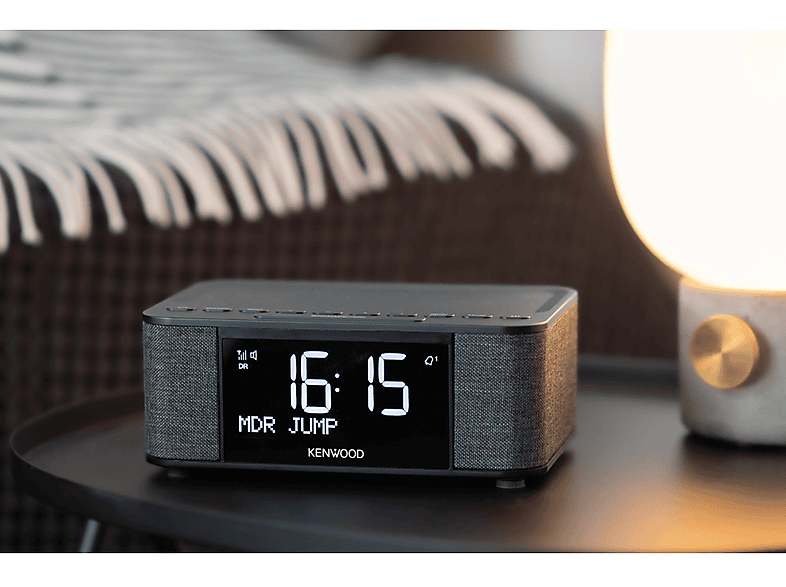 Kenwood CR-ST55DAB Radiowecker mit Bluetooth®, DAB+ und ASA-Warnfunktion, Schwarz; DAB+ Radio — Foto 3 von 3