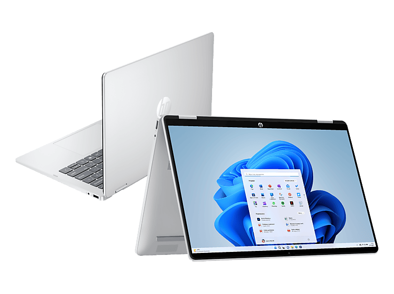 Laptop 2w1 HP OmniBook 5 Flip 14-fp0025nw 2K Dotykowy / Intel® Core™ 120U 16 GB RAM 512 SSD Onboard Graphics Windows 11 Home Srebrny