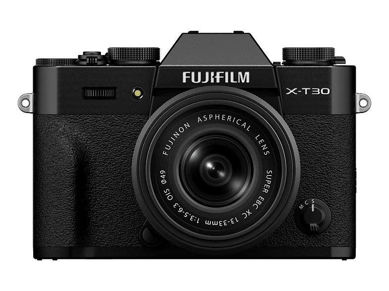 FUJIFILM X-T30 III Body + FUJINON XC13-33mmF3.5-6.3 OIS Systemkamera mit Objektiv 13 - 33 mm, 7.6 cm Display Touchscreen, WLAN