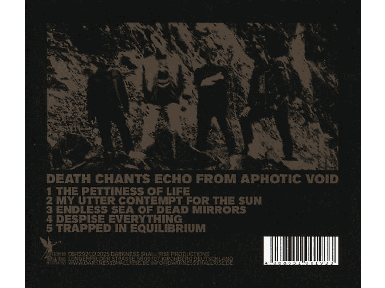 Obsidian Scapes - Death Chants Echo From Aphotic Void(CD) (CD)