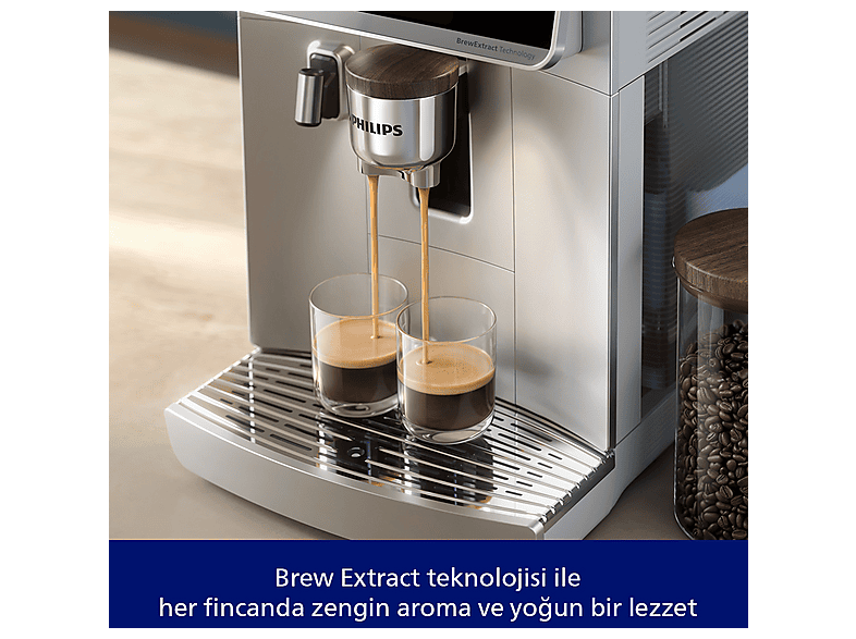 LATTEさま専用 PHILIPS 8000 Serisi LatteGo Pro Café Aromis Kahve Makinesi, Evde