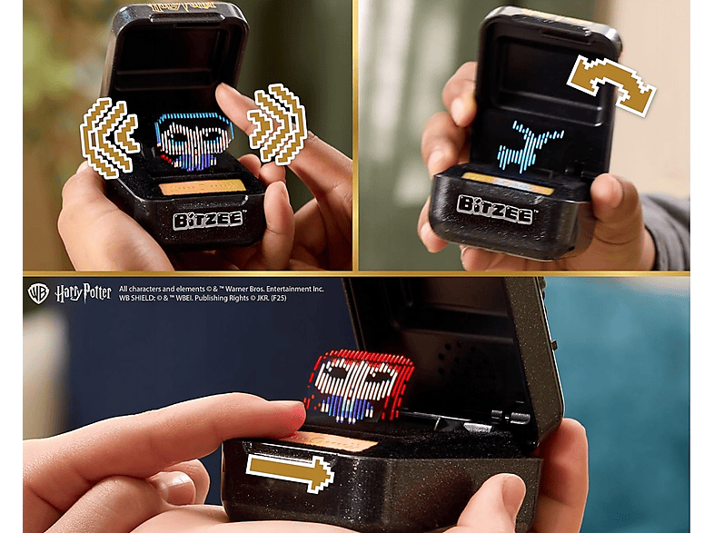 Interaktywne cyfrowe zwierzątko BITZEE Harry Potter Czarny – zdjęcie 2