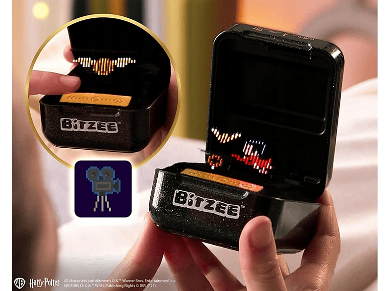 Interaktywne cyfrowe zwierzątko BITZEE Harry Potter Czarny – zdjęcie 3