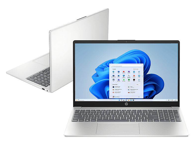 Laptop HP 15-fd1064nw FHD / Intel® Core™ Ultra 5 125H 24 GB RAM 1 TB SSD Arc™ GPU Windows 11 Home Srebrny
