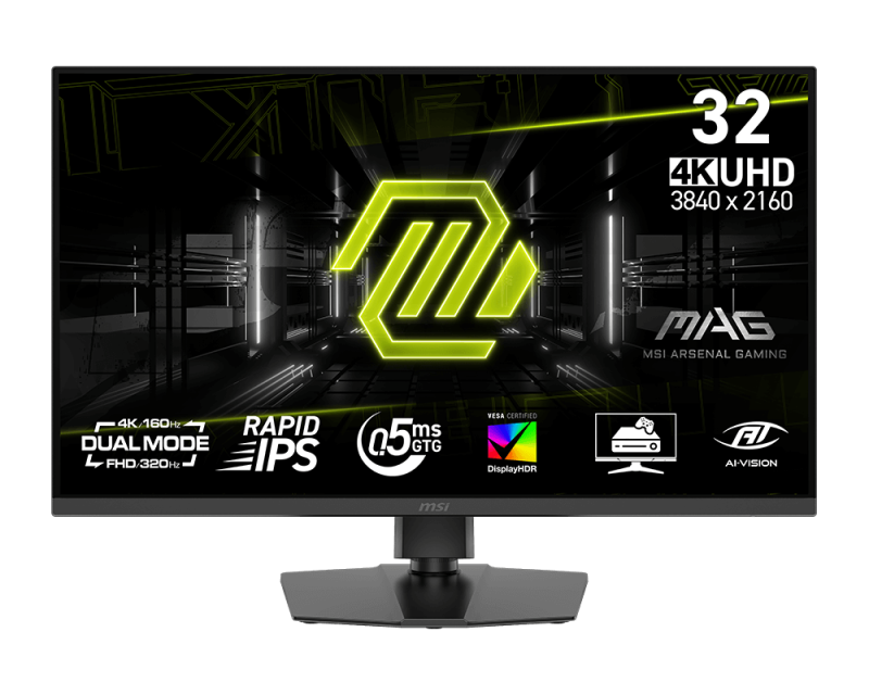 MSI MAG 322URDF E16 31,5'' Sík 4k 160 Hz 16:9 IPS LED Gamer Monitor
