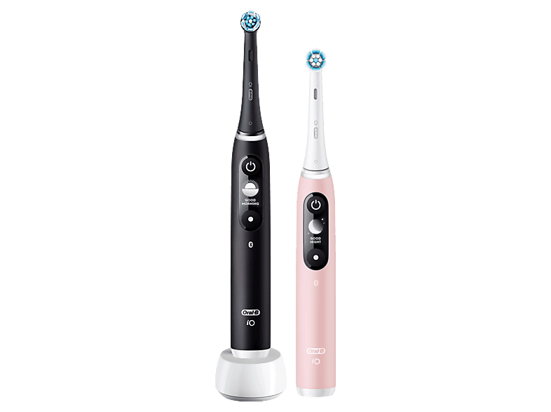 Zestaw szczoteczek magnetycznych ORAL-B IO M6 DUO Black / Pink Sand