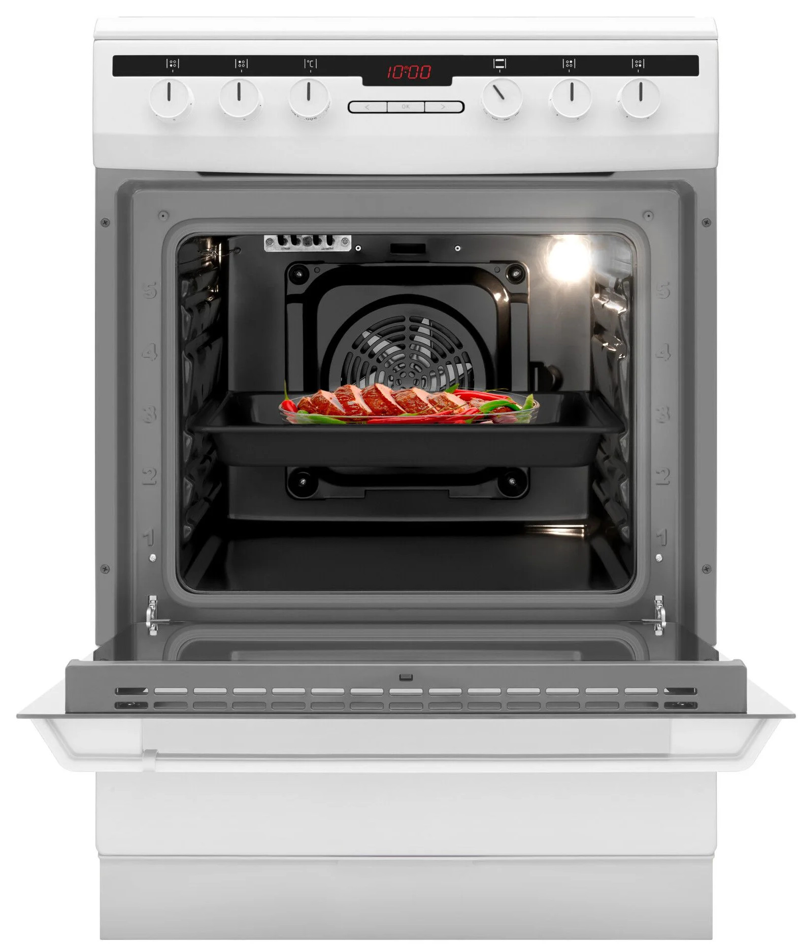 Kuchnia Ceramiczna AMICA 618CE3.332HTaQ(W) Biały