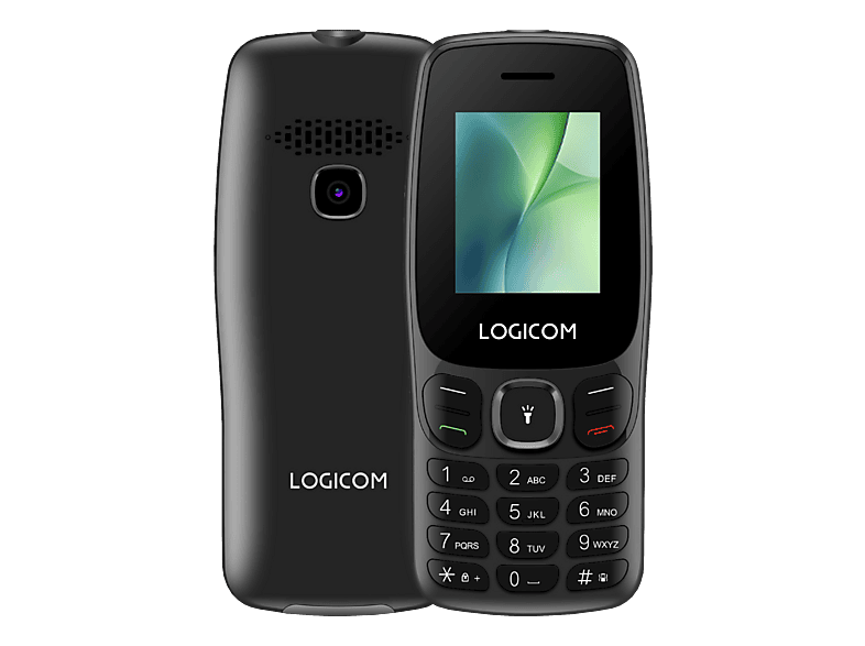 LOGICOM POSH 405 Mobiltelefon, Schwarz