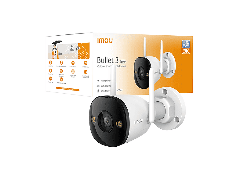 Videocamera Sorveglianza Imou Bullet 3 3K - 5MP