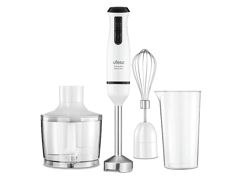 Ufesa – Batidora de mano Ufesa Pulsar Delux Max con accesorios.