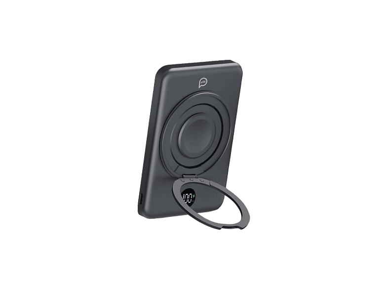 PIILI Mag Ring Stand 5.000 Mah P-Pb7 Powerbank Gri