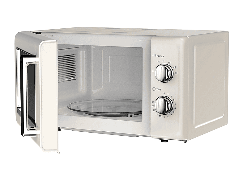 Silva-Schneider MW-R 25.3 Retro-Mikrowelle (700 Watt, Freistehend, 20 l, Beige) — Foto 4 von 5