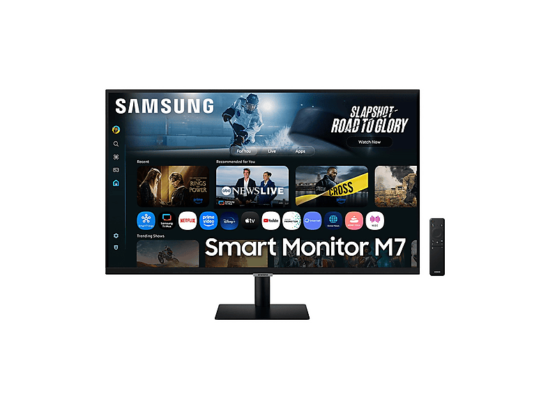 Samsung Smart Monitor M7 - M70F Monitor, 32", UHD 4K, 3840 x 2160 Pixel, tempo di risposta 4 ms, refresh rate 60 Hz