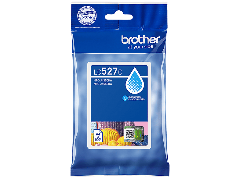 Cartouche d'encre Brother LC-527C Cyan