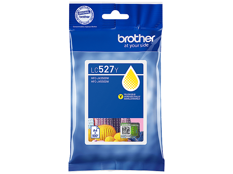 Brother LC-527Y Cartouche d'encre Jaune