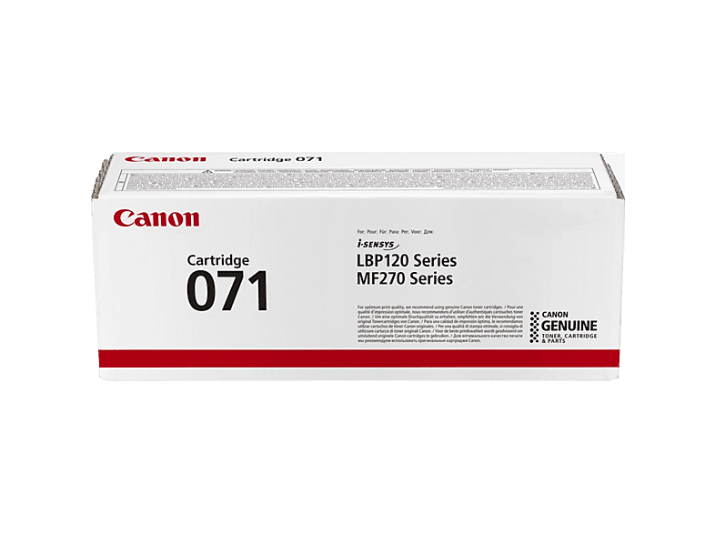Canon 071 Zwarte Toner